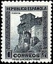Spain 1938 Monumentos 1 PTS Pizarra Edifil 770. España 770. Subida por susofe
